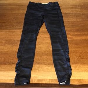 Lululemon Blue Camo Leggings